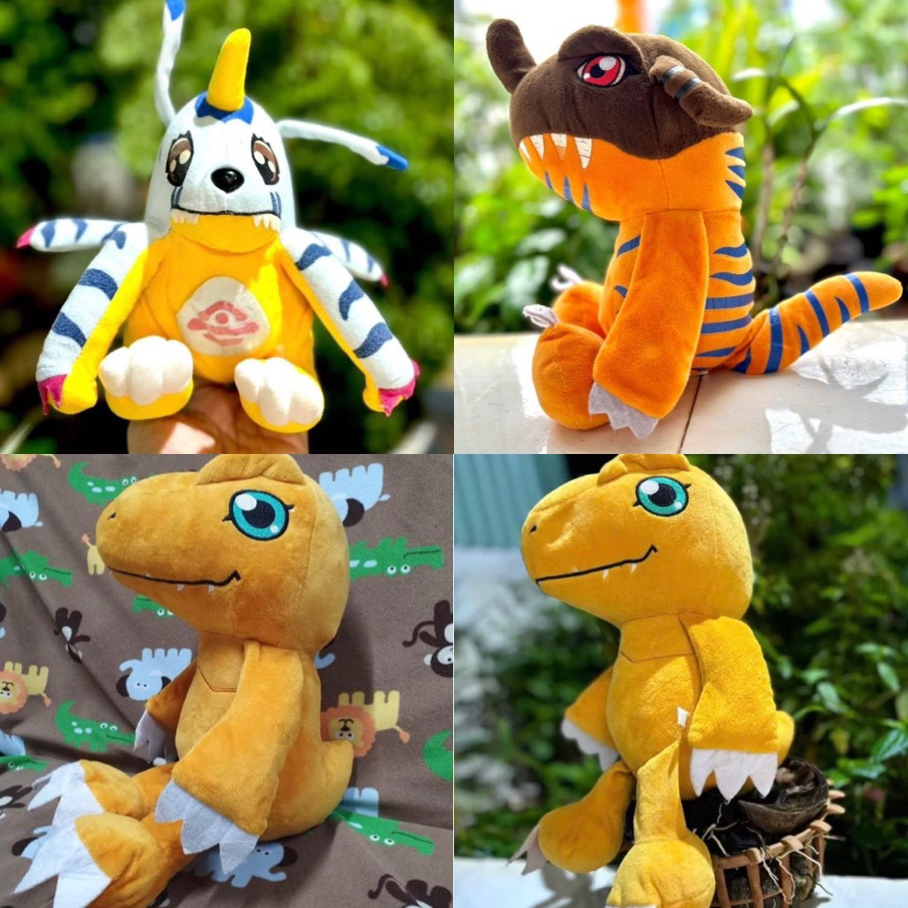 Gấu bông Digimon mắt thêu siêu xinh