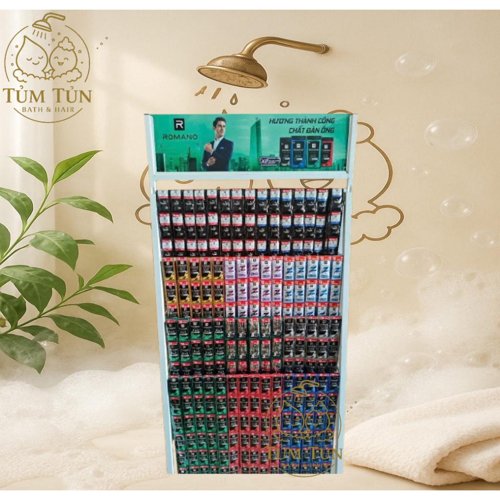 160 Gói Dầu Gội Romano Nam Hương Nước Hoa Bán Buôn