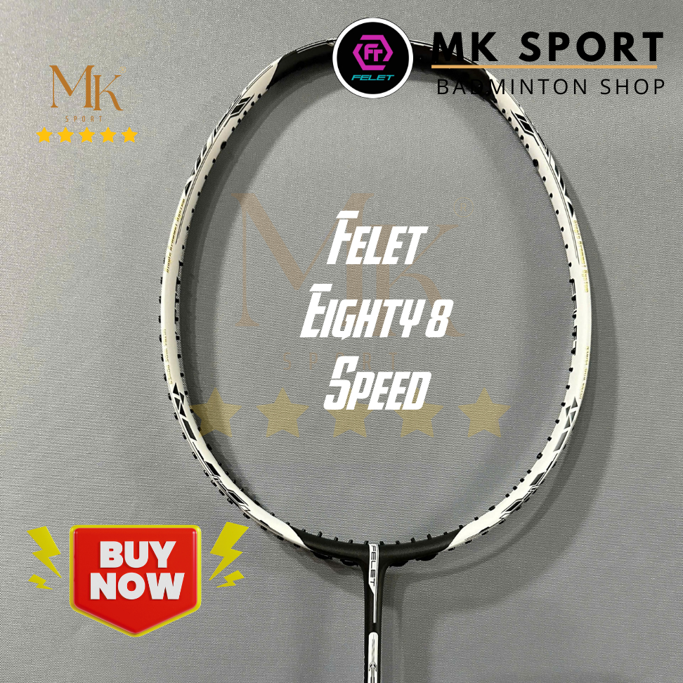 Vợt cầu lông Felet Eighty 8 Speed tặng quấn cán, túi nhung