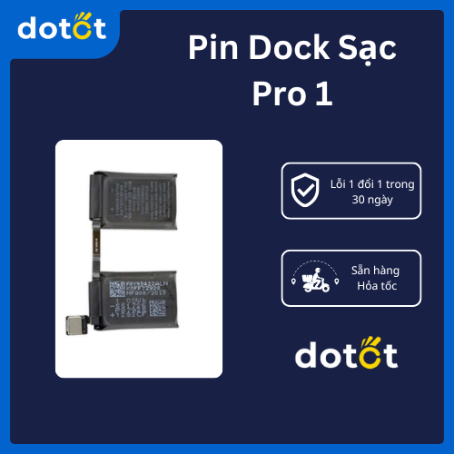 Pin Thay Thế Cho Hộp Sạc (Dock Sạc) AirPods Pro 1 - Bảo Hành 1 Đổi 1