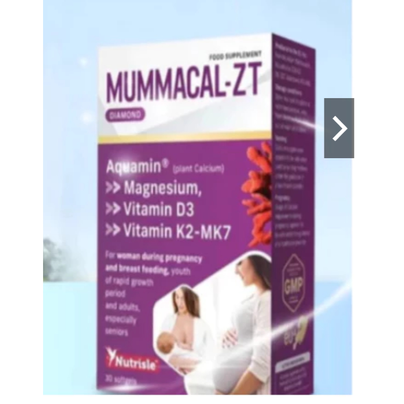 Mummacal - ZT Diamond bổ sung canxi và VitaminD cho phụ nữ có thai và cho con bú,giảm nguy cơ loãng 