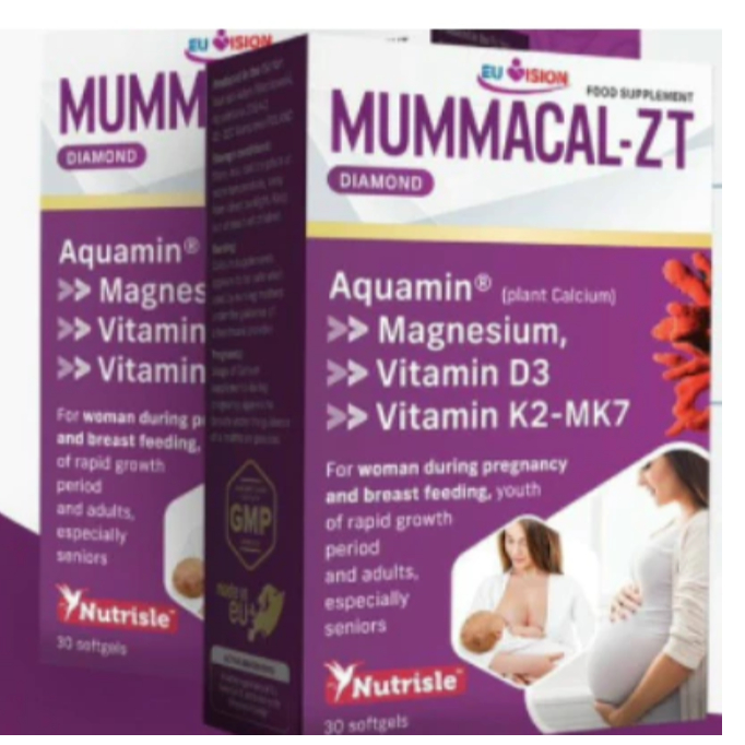 Mummacal - ZT Diamond bổ sung canxi và VitaminD cho phụ nữ có thai và cho con bú,giảm nguy cơ loãng 