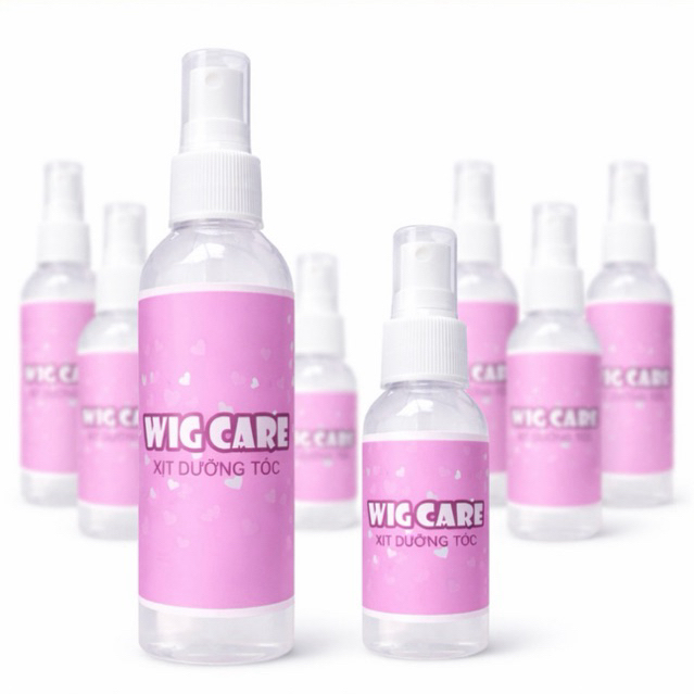 Combo 50-100 Chai Xịt Dưỡng Tóc Giả Wig Care – Dưỡng Mềm, Chống Xù – Dùng Cho Tóc Giả, Tóc Nối (50ML–100ML)