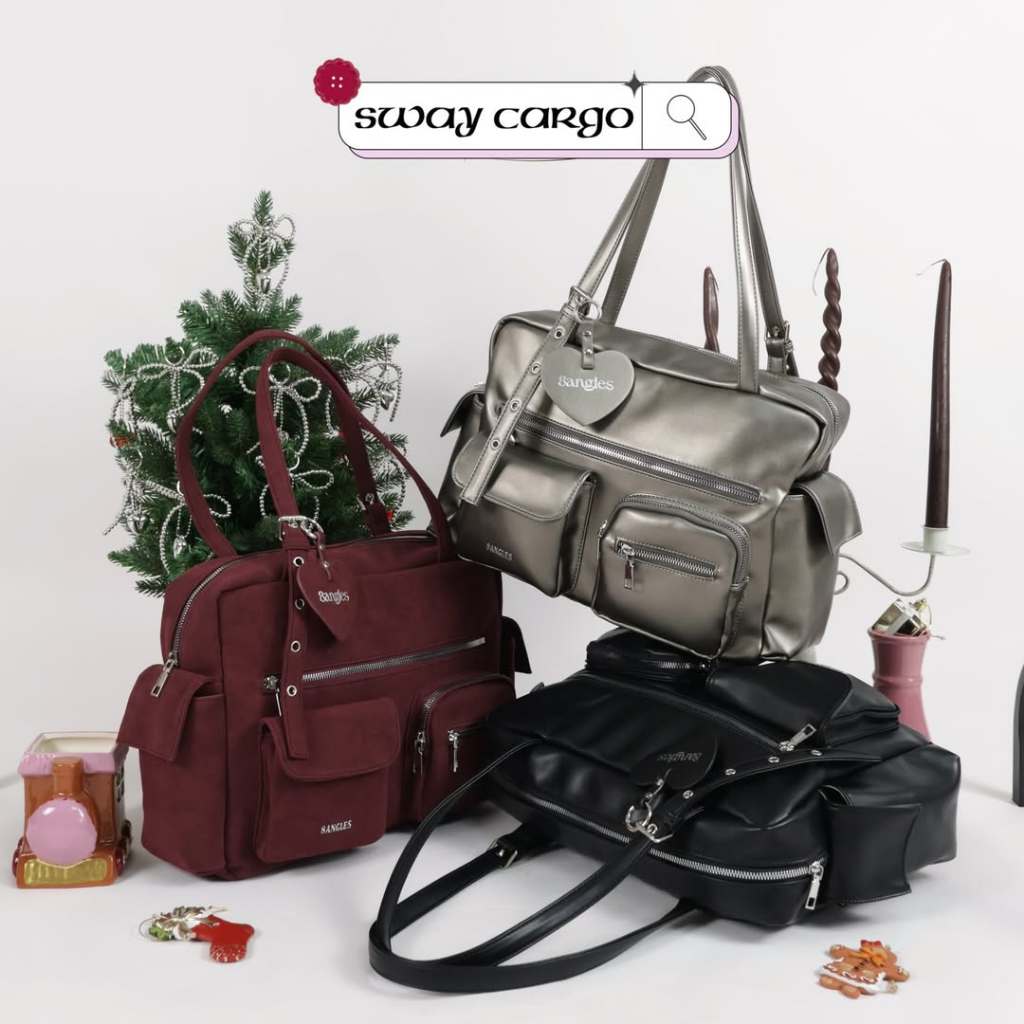 [SẴN] Túi Đeo Vai Cargo 8angles Sway Dây Điều Chỉnh 15inch Đựng Vừa A3 Ipad Macbook