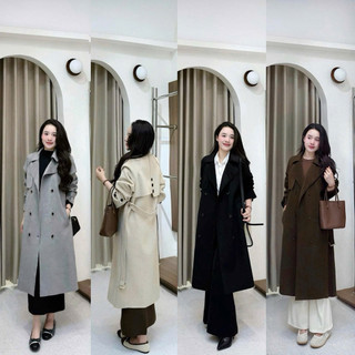 Áo dạ ép dáng dài hàng Quảng Châu