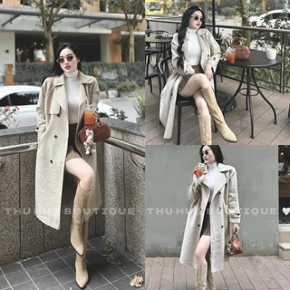 Áo dạ ép dáng dài hàng Quảng Châu