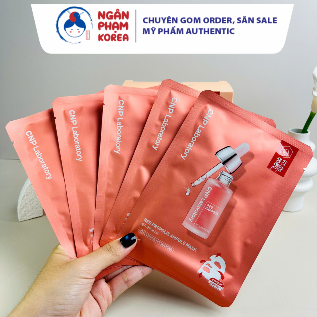 Mặt nạ giấy dưỡng chuyên sâu CNP Laboratory Ampule Mask 25ml