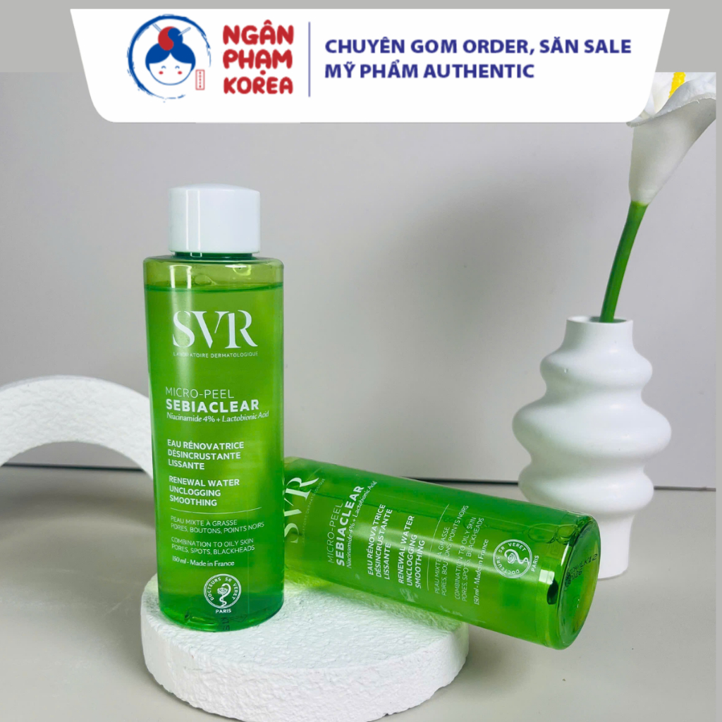 Toner SVR Sebiaclear Dành Cho Da Dầu 150ml