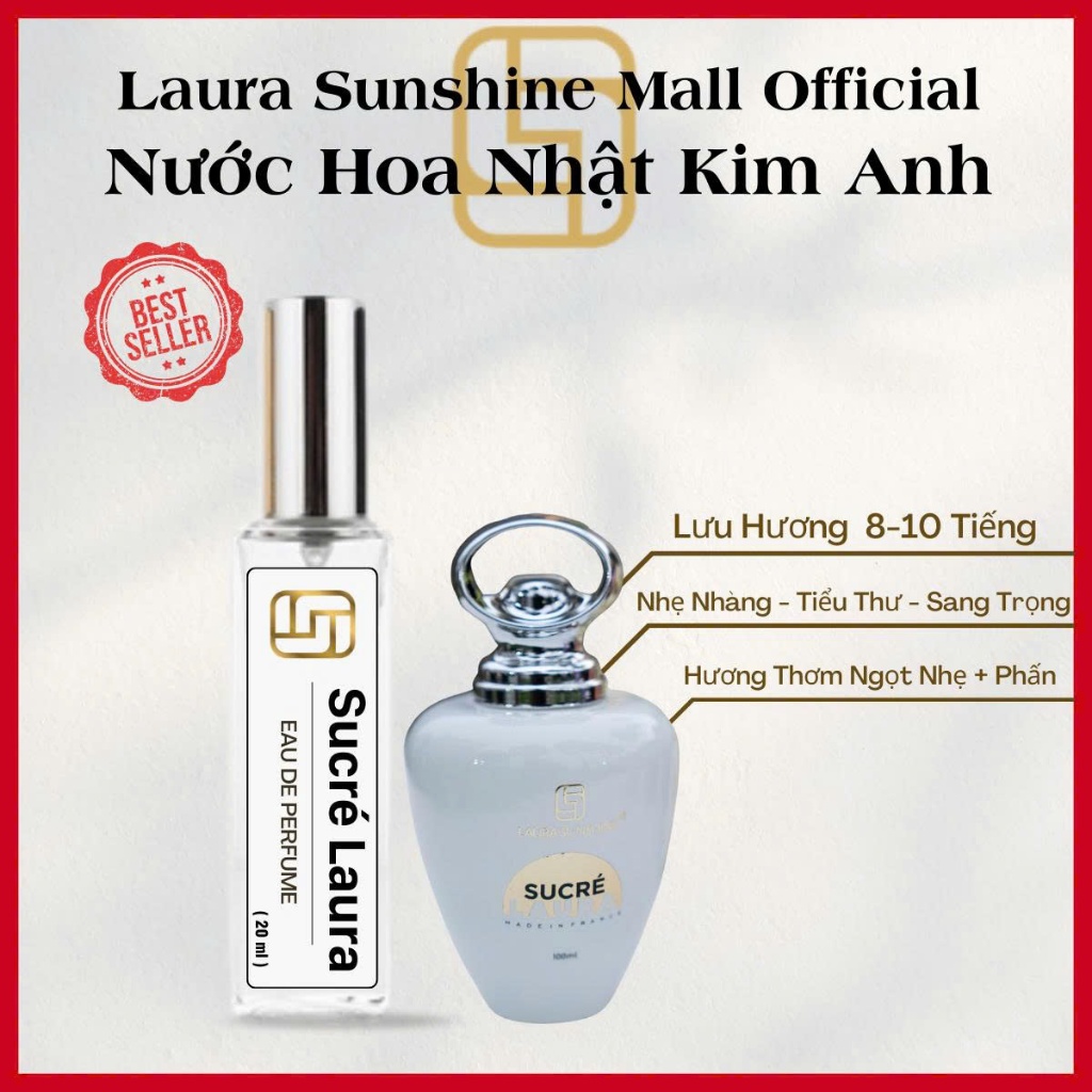 [No7] Nước Hoa Nhật Kim Anh Laura Paris | No7 Chai 20ml
