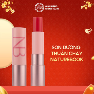  Son The Nature Book dưỡng môi chiết xuất Thiên Nhiên Hàn Quốc Carecell Vegan Lipbalm 
