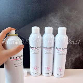 [Date 2027] Xịt Khoáng Cherry Blossom Fresh Mist 300ml Cấp Ẩm Tức Thì Làm Dịu Da Phun Sương Mịn Hàn Quốc