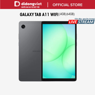 (KOL) Máy tính bảng Samsung Galaxy Tab A11 Wifi 4GB | 64GB,Màn hình 8,7" 90Hz - MediaTek Helio G99 - 5100mAh,BH 12 Tháng