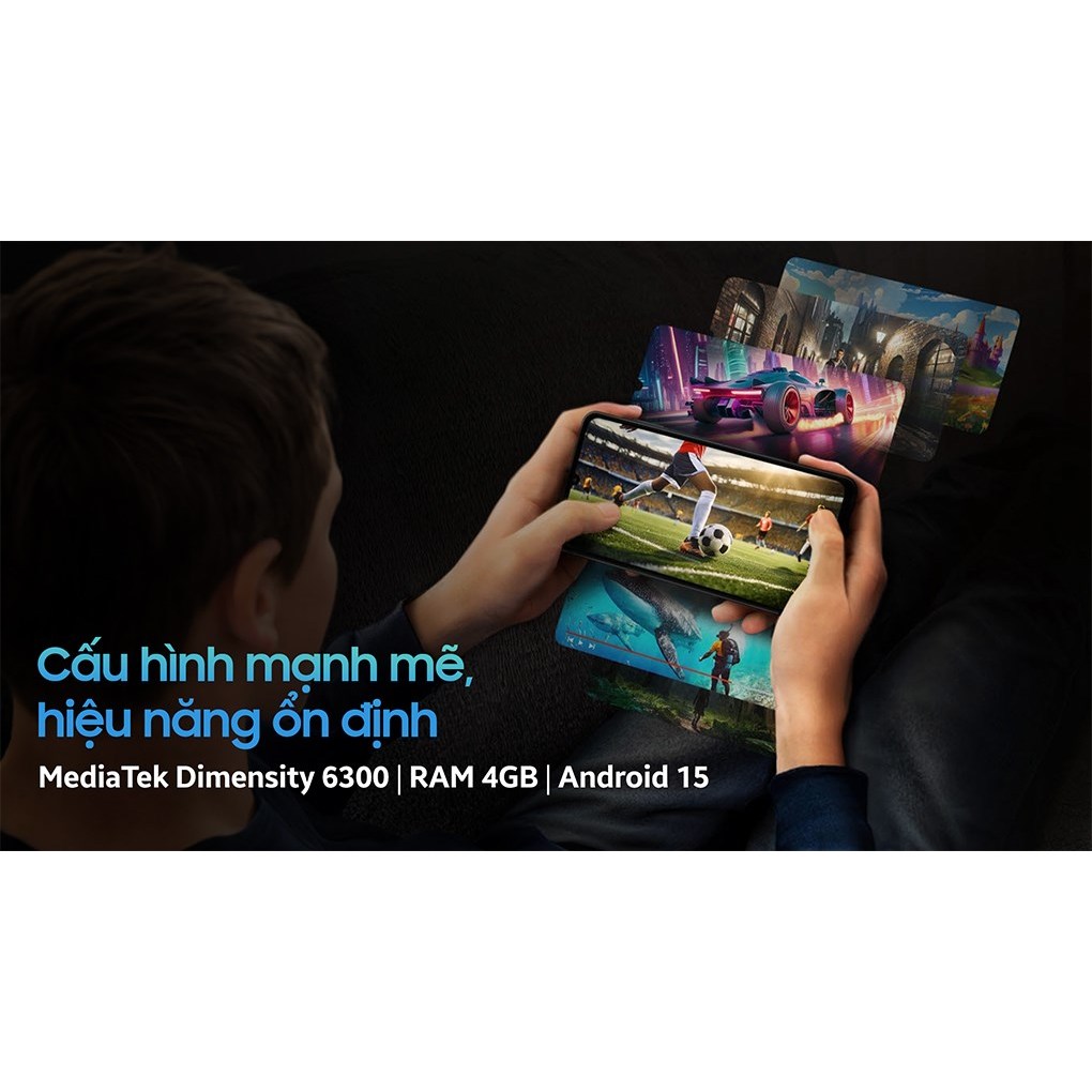 (KOL) Điện thoại Samsung Galaxy A06 5G 4GB| 128GB, Màn hình 6,7" 90Hz- MediaTek Dimensity 6300 - 5000mAh| Bảo hành 2 năm | BigBuy360 - bigbuy360.vn