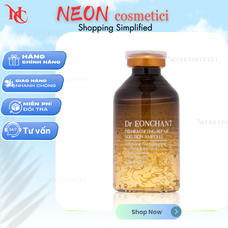 (Hàng công ty - Sẵn) Tinh Chất Nâng Cơ, Chống Nhăn Dr Eonchan7 E12 PREMIUM LIFTING-REPAIR SOLUTION A