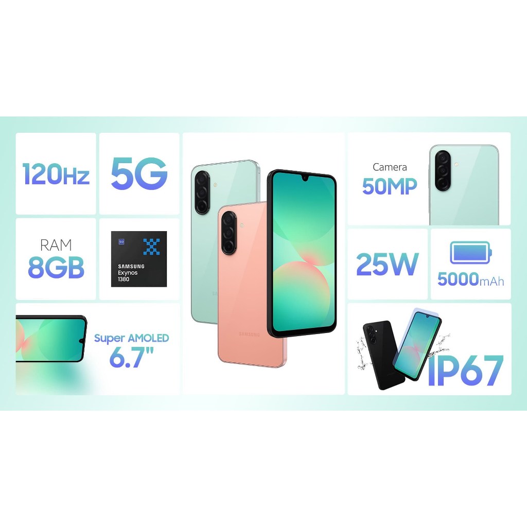 Điện thoại Samsung Galaxy A26 5G 8GB | 128GB - Màn hình 6,7" 120Hz, Exynos 1380 - Hàng Chính Hãng | BigBuy360 - bigbuy360.vn