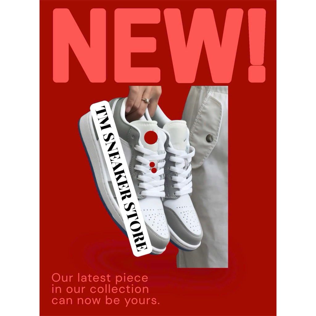 Giày sneaker cổ thấp jd11 trắng xám wolf gray dành cho nam nữ thể thao hot(tm sneaker store)