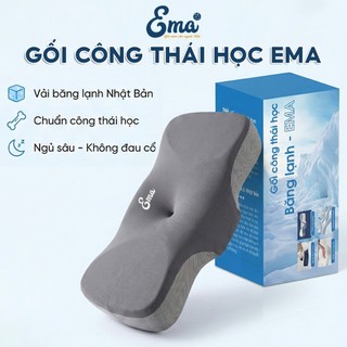  Gối công thái học nâng đỡ cột sống cổ EMA cho người lớn – Ngủ đúng tư thế cổ vai gáy nhẹ nhõm 