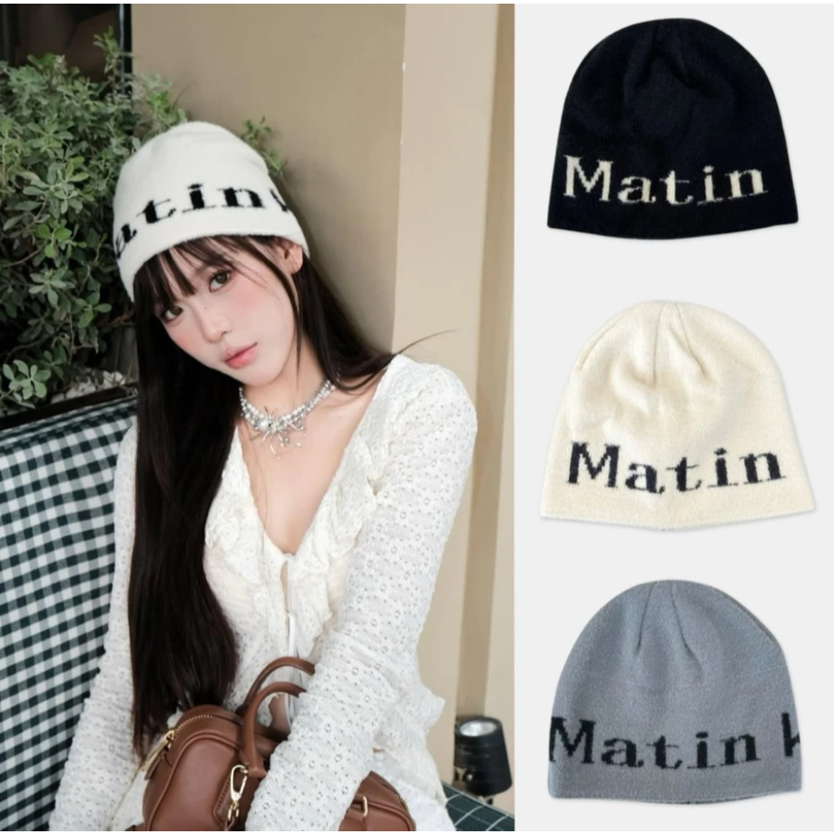 Mũ len beanie FEVER STUDIO lông mềm mịn nhiều màu cao cấp phong cách Hàn Quốc Y2K hot trend thu đông
