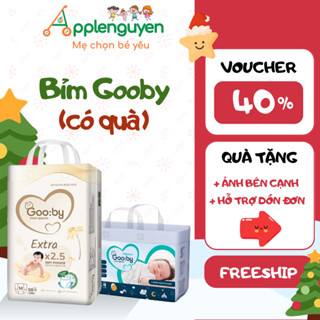  Bỉm Gooby Extra Premium  Ngày Đêm  Hàn Quốc Dán Quần Đủ Size NB S M L XL XXL | Applenguyen94 