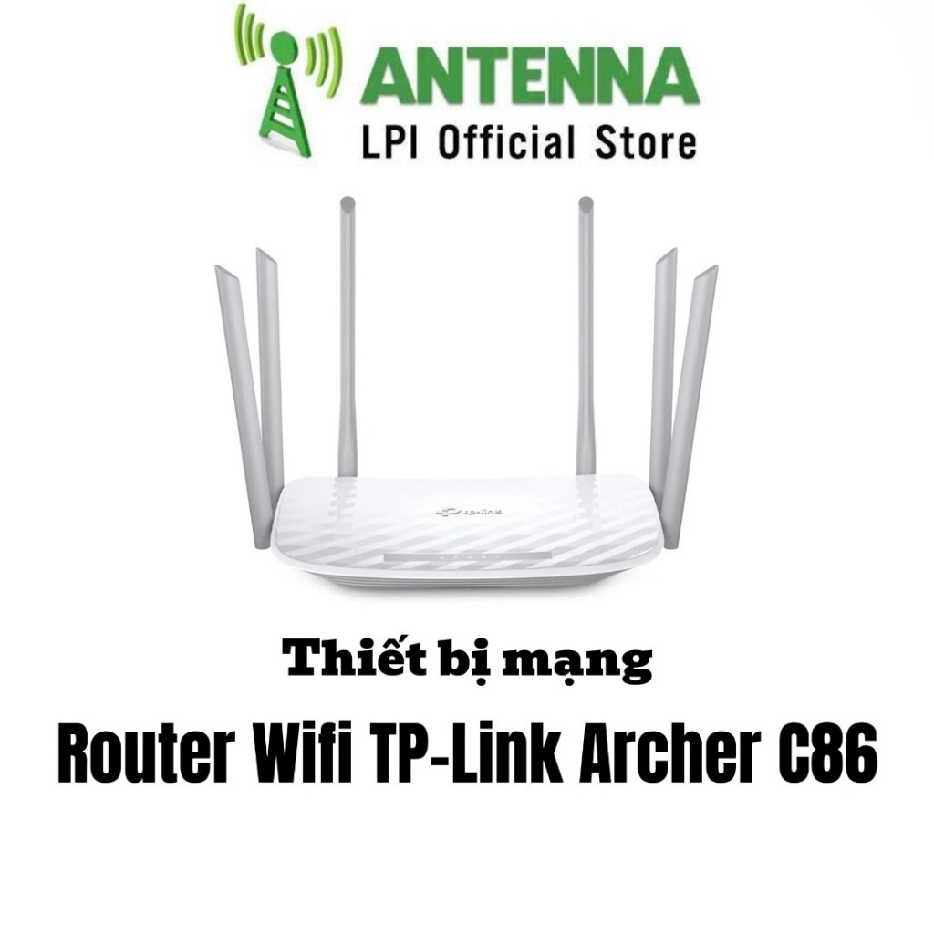 Thiết bị mạng Router Wifi TPLink Archer C86
