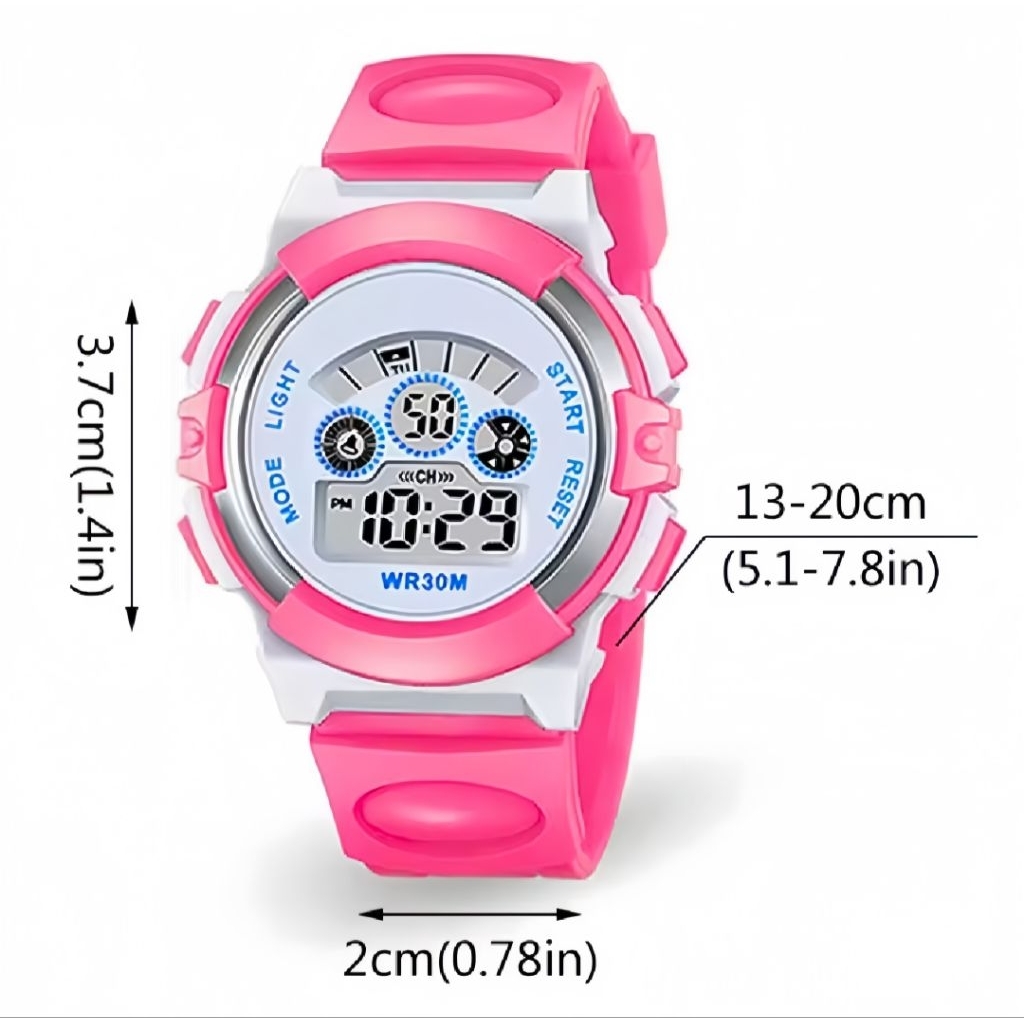 Đồng Hồ Trẻ Em Đồng Hồ Điện Tử Cho BéTrai Đồng Hồ Báo Thức Thể Thao Chống Nước Đa năng