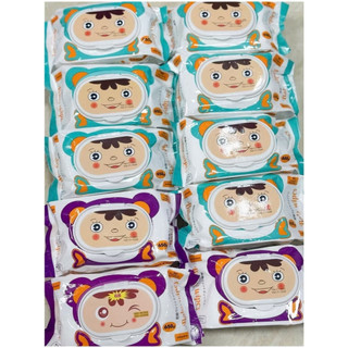 combo 10 gói khăn ướt baby wipes mã 650gr không mùi không cồn an toàn cho mọi làn da giá chỉ 12x freeship