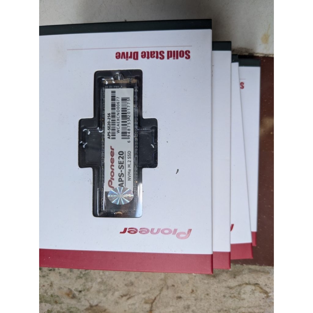 M2 NVme pcie 256gb Pioneer