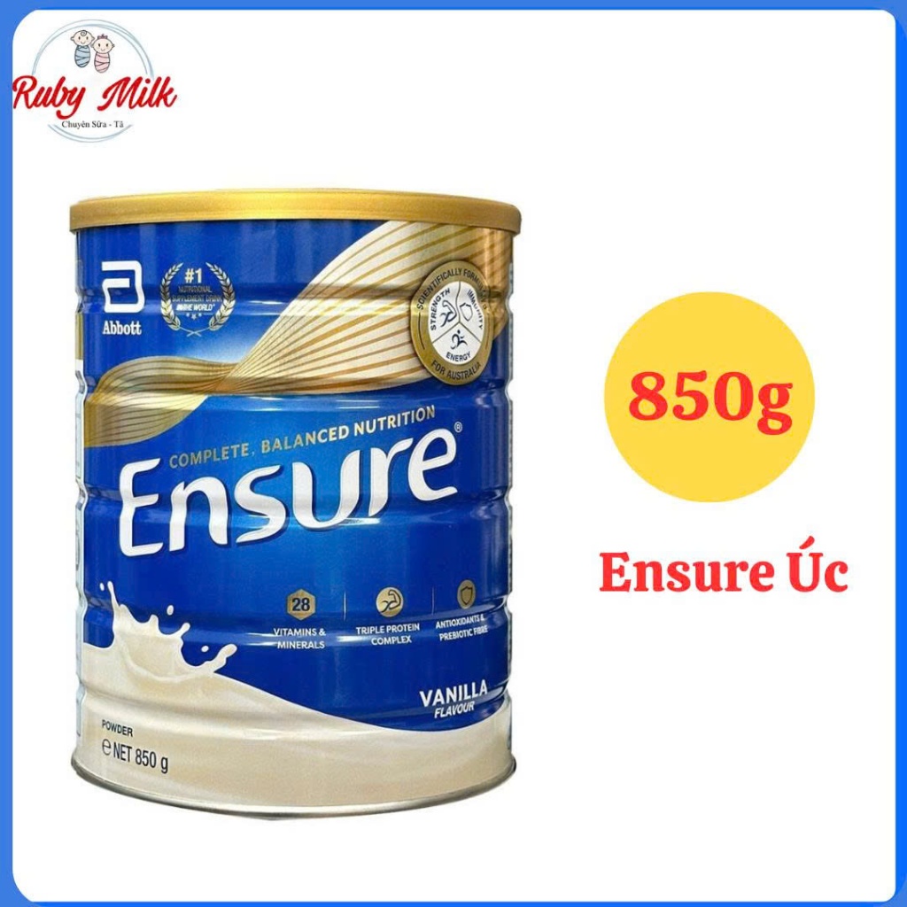 Sữa Ensure Úc Lon 850g