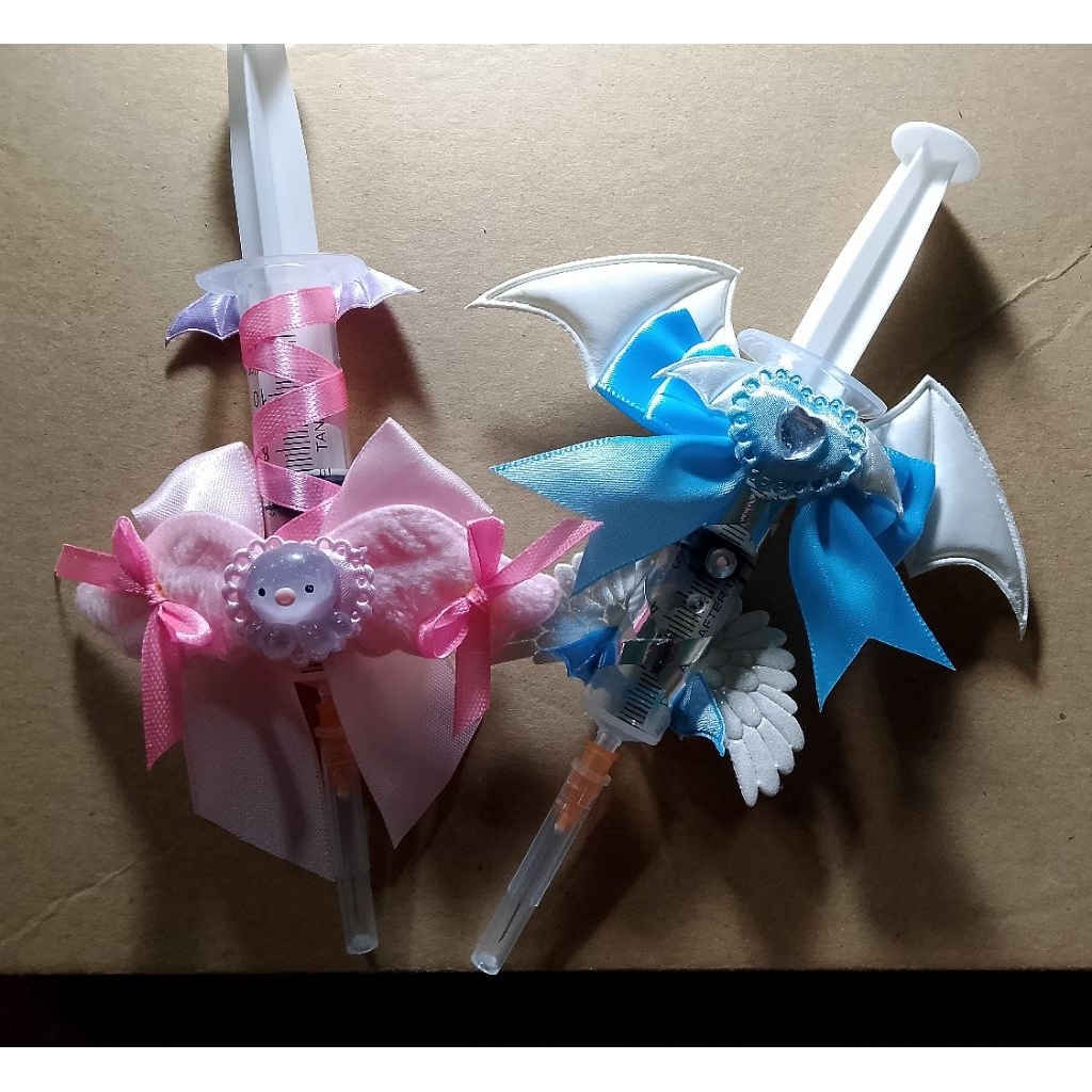 Mô hình ống tiêm trang trí dễ thương đổi mới/yamikawai/Cute yamikawai syringes