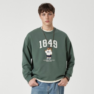 Áo Sweater WHO.A.U Steve Patch Sweatshirt_WHMWG2222U