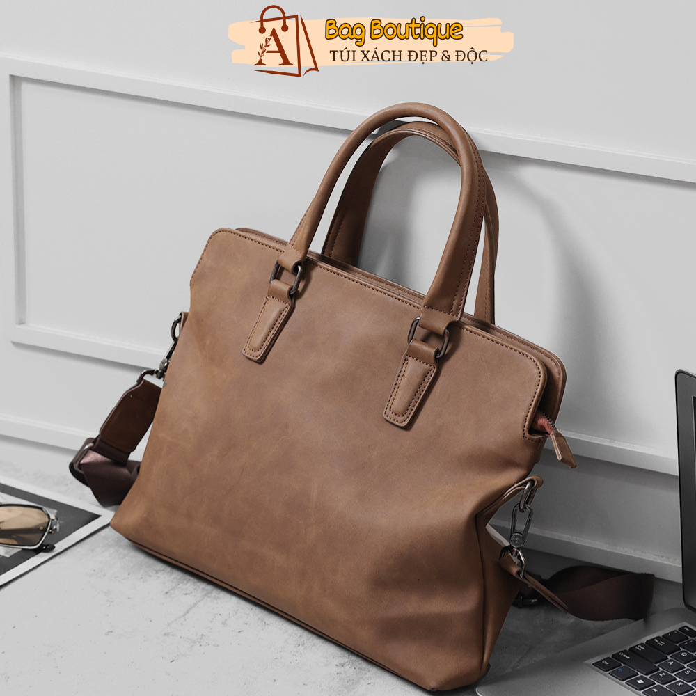 Túi Xách Da Nam Phong Cách Hàn Quốc – Cặp Công Sở Trẻ Trung, Thời Trang Hiện Đại TX3