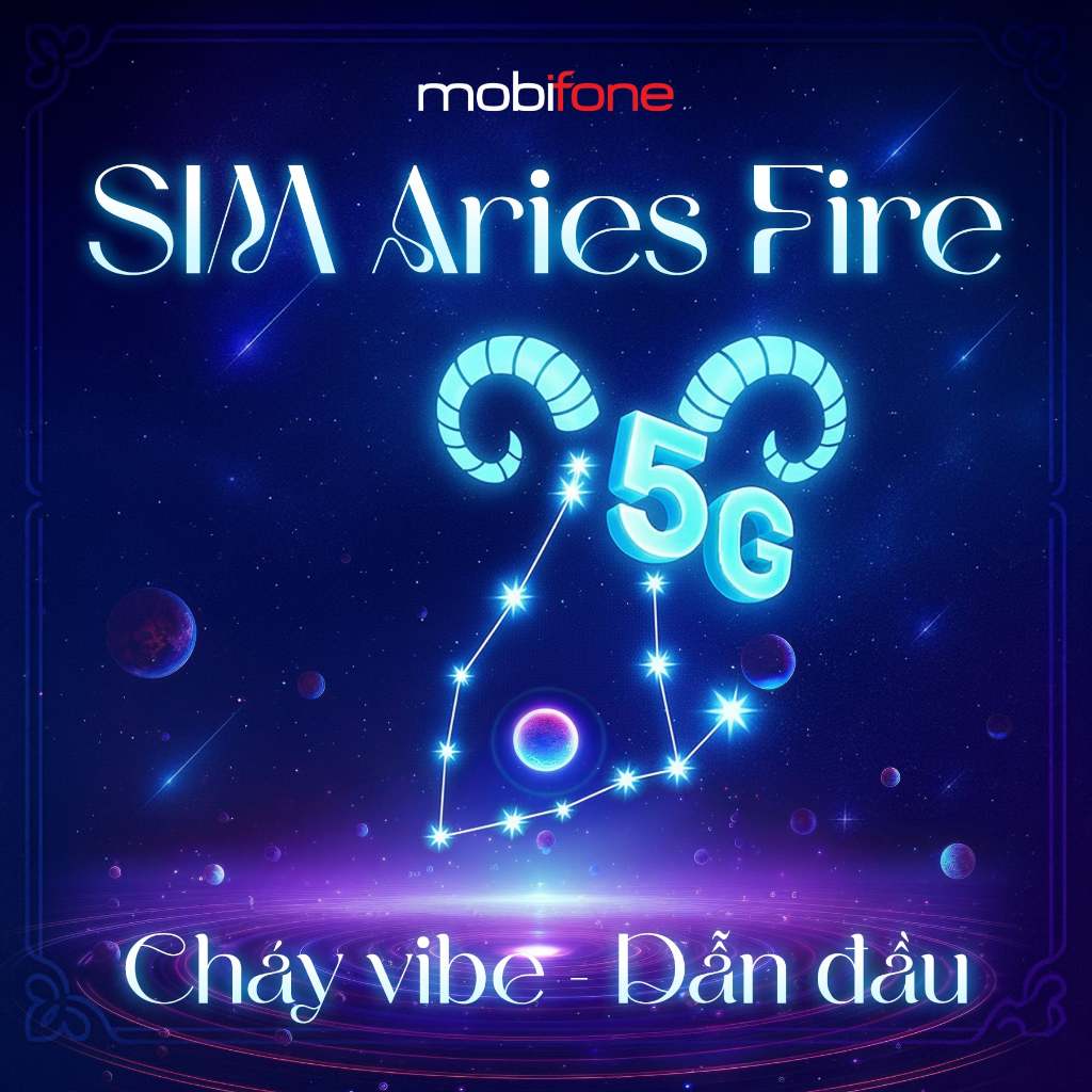 SIM MOBIFONE CUNG BẠCH DƯƠNG | CHỌN SỐ ĐẸP | KÈM GÓI KC90 (1GB/NGÀY + 1000 PHÚT GỌI) SIM 4G 5G MOBIF