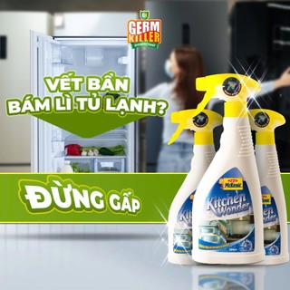 Nước Lau Bếp McKenic Kitchen Wonder 500ml Làm Sạch Bề Mặt Bếp Lò Vi Sóng, Khử Mùi An Toàn. An Toàn