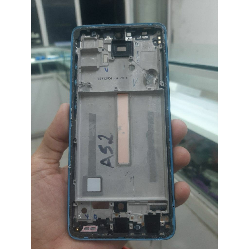 xương đỡ màn hình sam sung A52,A52s dùng chung zin cũ bóc máy