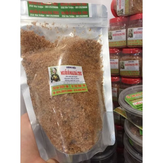 Muối ô mai bà thu túi Zip 470g Tem mới và tem cũ