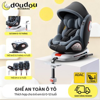 Ghế ngồi ô tô cho bé từ sơ sinh đến 12 tuổi - Đạt chuẩn I-Size&ECE R129, Thanh chống lật an toàn
