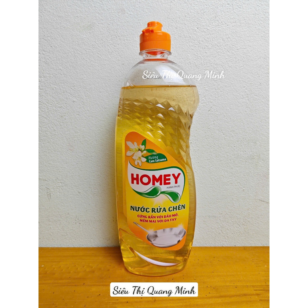 Chai nước rửa chén Homey Hương Cam Satsuma 750g