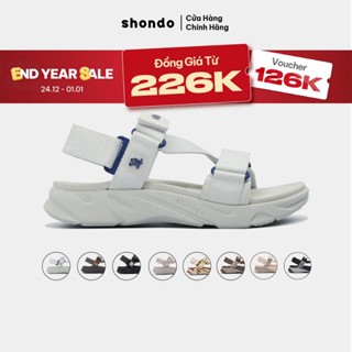  Giày Sandal Nam Nữ F8M Thoải Mái Nhẹ Êm Ver 2 Shondo Nhiều Màu 