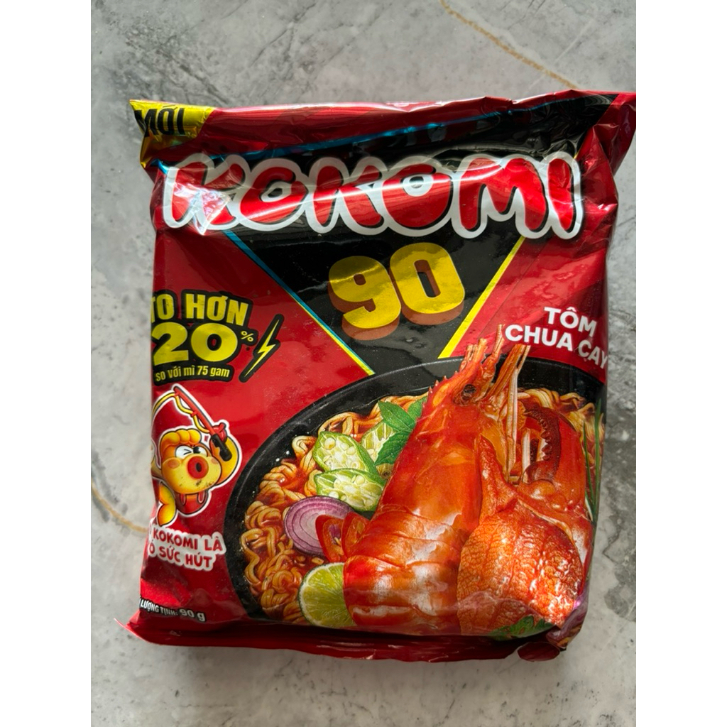 mì Kokomi 90 tôm chua cay