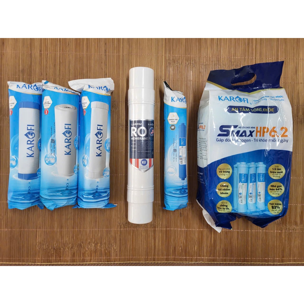 Lõi Lọc Karofi - Hàng chính hãng -  Dùng thay cho máy nóng lạnh model : KAD-D66