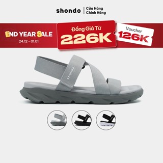  Giày Sandal Nam Nữ F6S Lite Thoải Mái Nhẹ Êm Shondo Nhiều Màu 