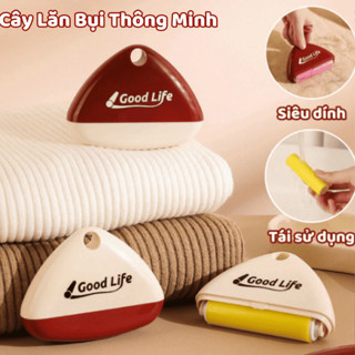   HCM  Cây Lăn Bụi Quần Áo Lăn Bụi Silicon Siêu Dính Cây Lăn Lông Mèo Mini Tái Sử Dụng- ANLCO 