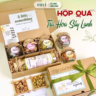 Hộp Quà Tặng Trà Hoa Thảo Mộc, Set Quà Trà Hoa Sấy Lạnh Enjoy Tea, Tặng Bạn Bè, Người Thân