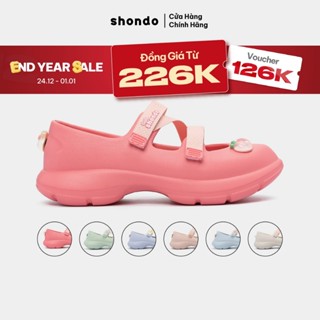  Giày Ballet Sneaker Bé Gái Dreamie Mềm Mại Shondo Nhiều Màu 