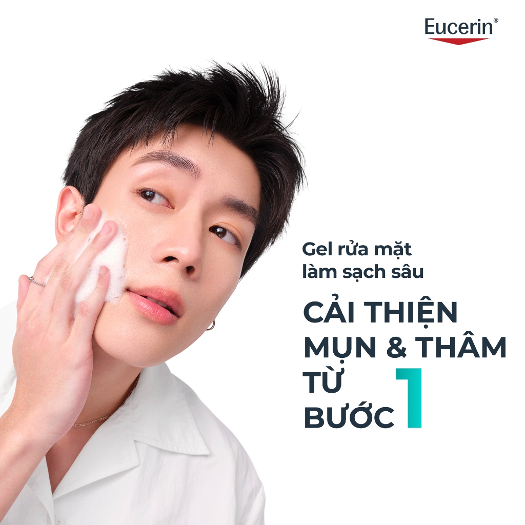 Gel rửa mặt cho da mụn Eucerin® DermoPure Clinical Correcting Gel To Foam 75ml | BigBuy360 - bigbuy360.vn