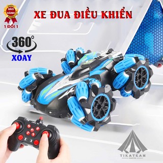 Xe Nhào Lộn Điều Khiển Từ Xa Tốc Độ Cao,Có Đèn, Xe Điều Khiển Xoay 360 Quà Tặng Sinh Nhật, Đồ Chơi Trẻ Em