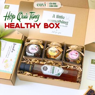 Hộp Quà Tặng Trà Hoa Thảo Mộc Tặng Bạn Bè, Người Yêu, Set Quà Sức Khỏe, Trà Hoa Thảo Mộc Sấy Lạnh
