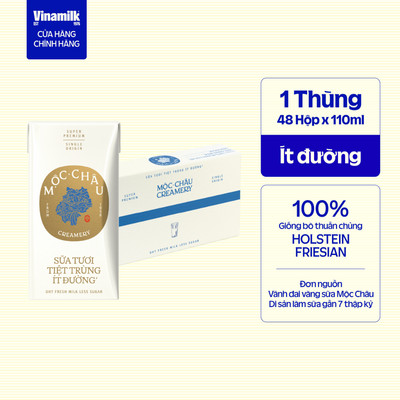 Thùng 48 hộp Tươi Tiệt Trùng  Mộc Châu Creamery 110ml