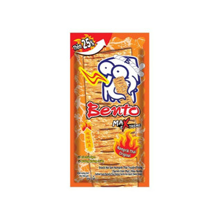 Mực bento tẩm vị ăn liền, snack bento tẩm vị