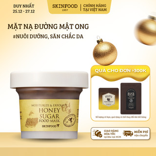  Mặt Nạ Đường Mật Ong Nuôi Dưỡng Săn Chắc Da Honey Sugar Food Mask 120g 